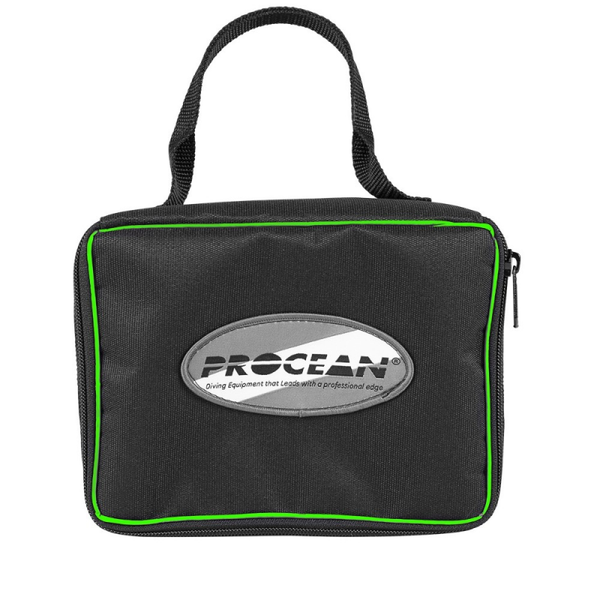 Procean Gewatteerde tas voor duiklamp - groen