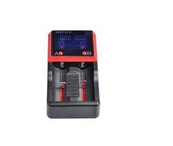 H2 universele lader voor 18650, 16340, 14500, 26650, AA, AAA, C