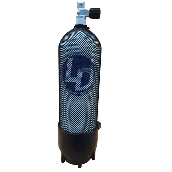 BTS 8 liters fles 232 bar staal