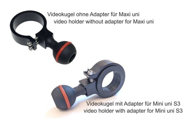Adapter/houder voor kogel