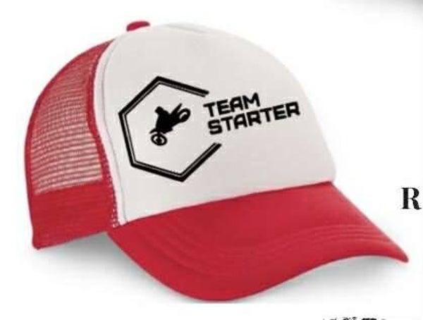 Casquette Team Starter rouge et blanche