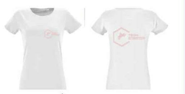 T-shirt femme Team Starter blanc