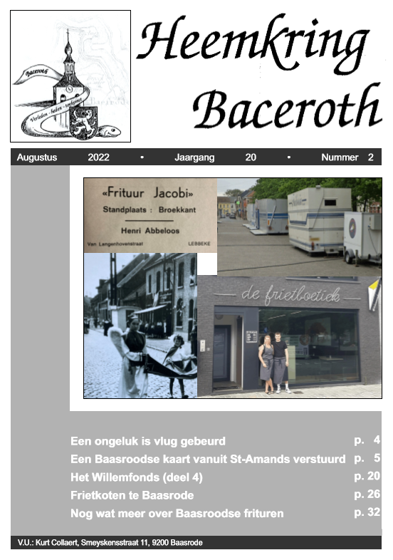 Heemkring Baceroth Baasrode tijdschrift 2022/2