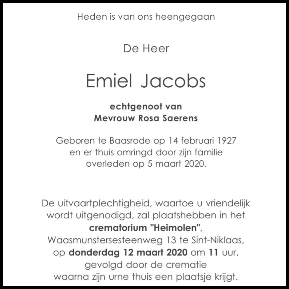 Heemkring Baceroth - Baasrode - Emiel Jacobs