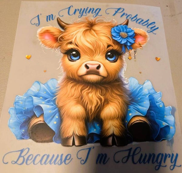 I'm Crying Probably Because I'm Hungry