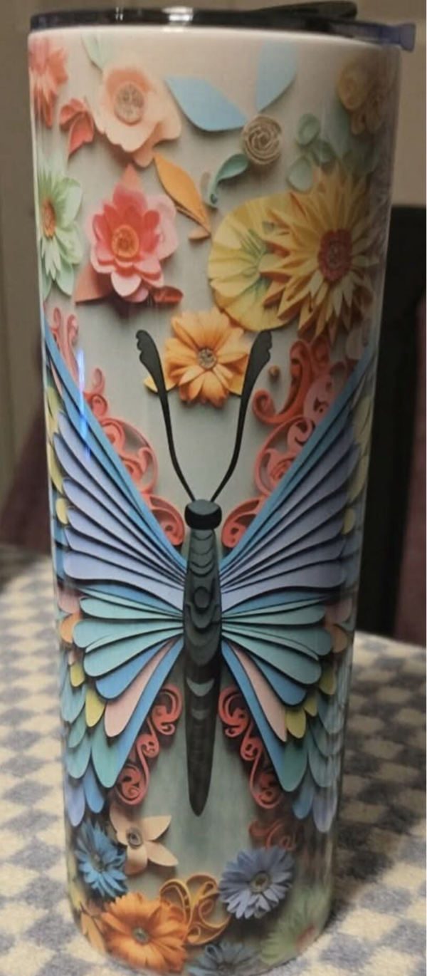 Butterfly Tumbler