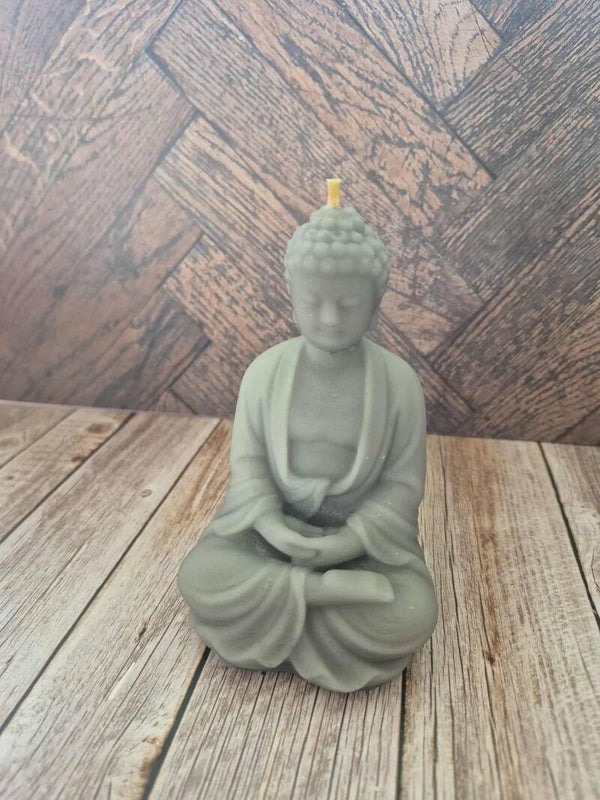 Custom Sitting Buddha Candle