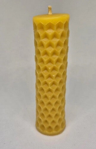 Custom Honeycomb Pillar Candle