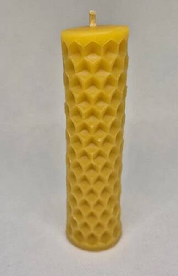 Custom Honeycomb Pillar Candle