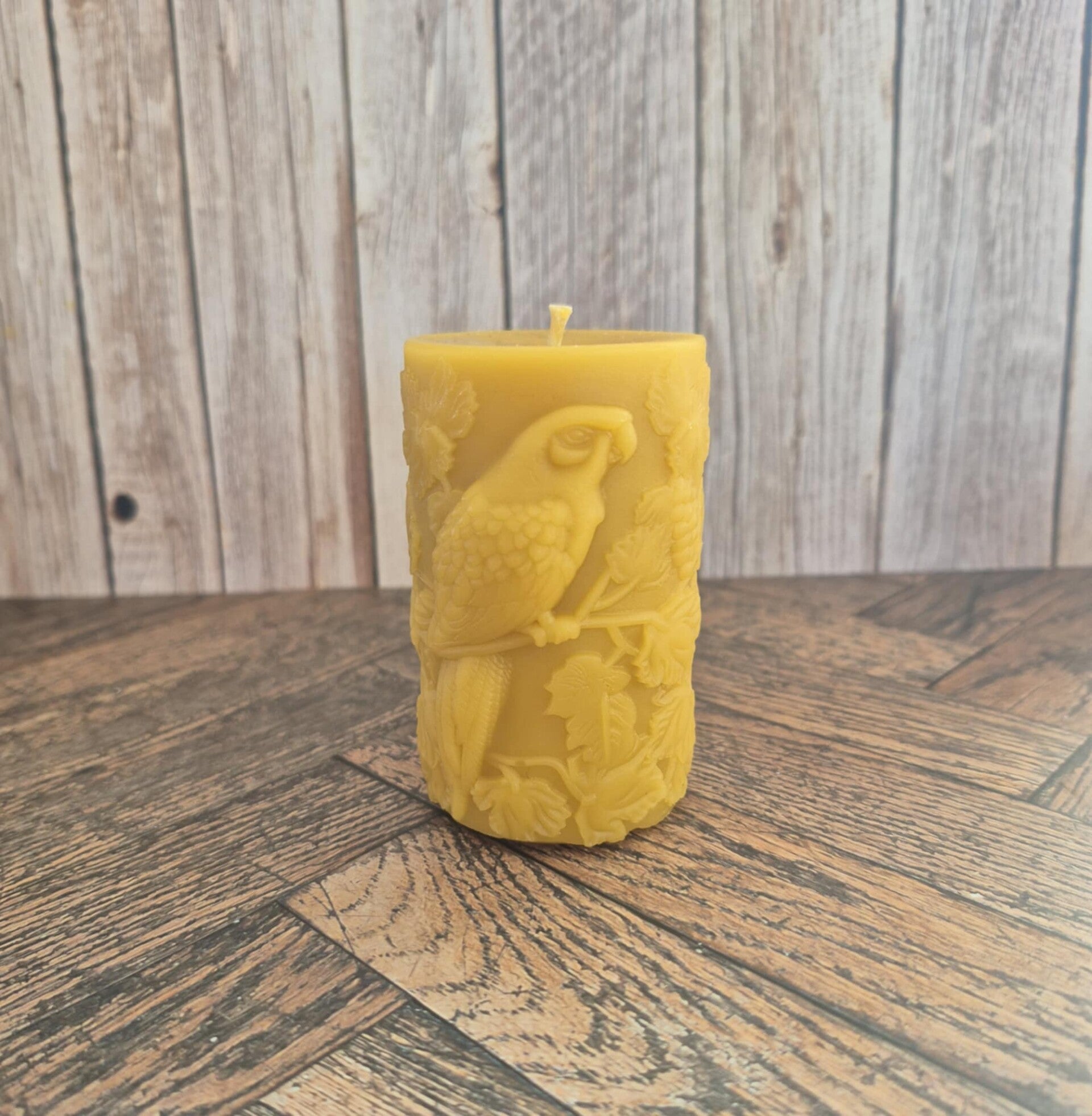 Custom Parrot Candle