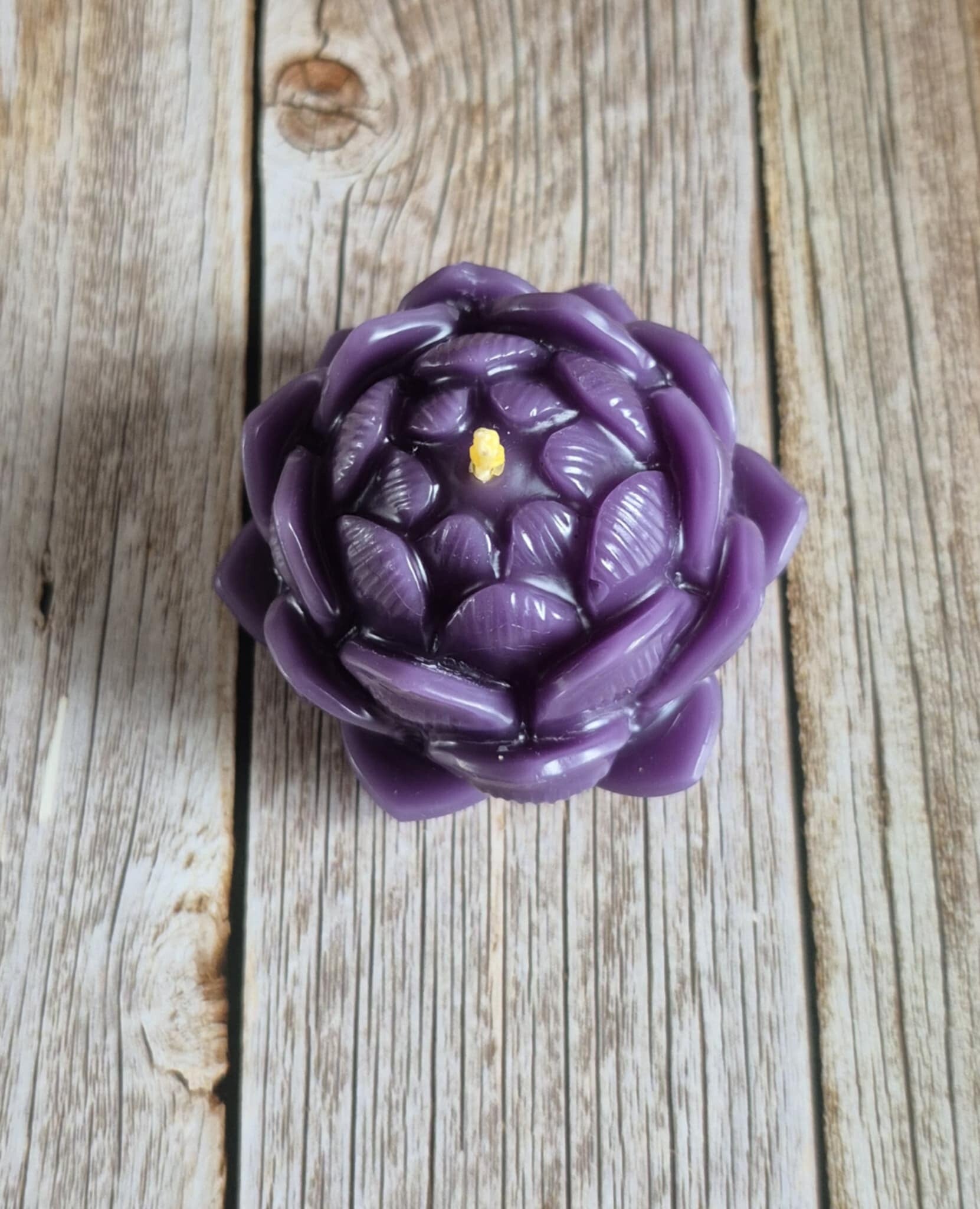 Custom Mini Lotus Flower Candle