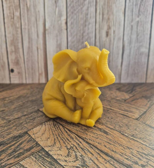 Custom Elephant Candle