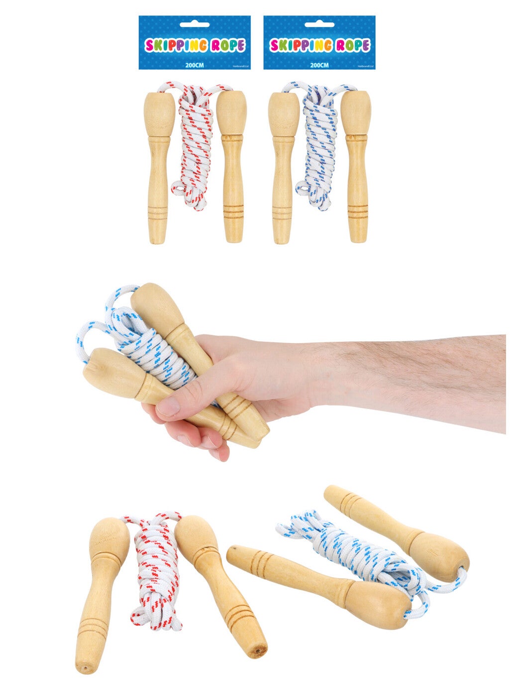 Skipping Rope (200cm) 5 Assorted Colours