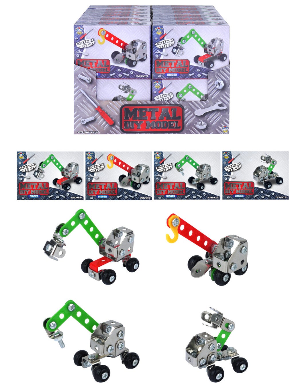 DIY Metal Digger Kits (4 Assorted)