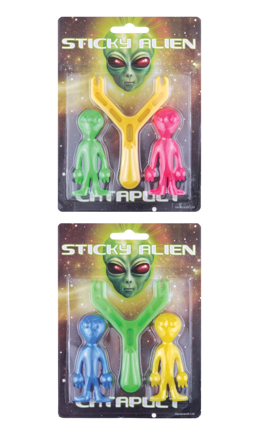 Sticky Alien Catapult (Assorted Colours)
