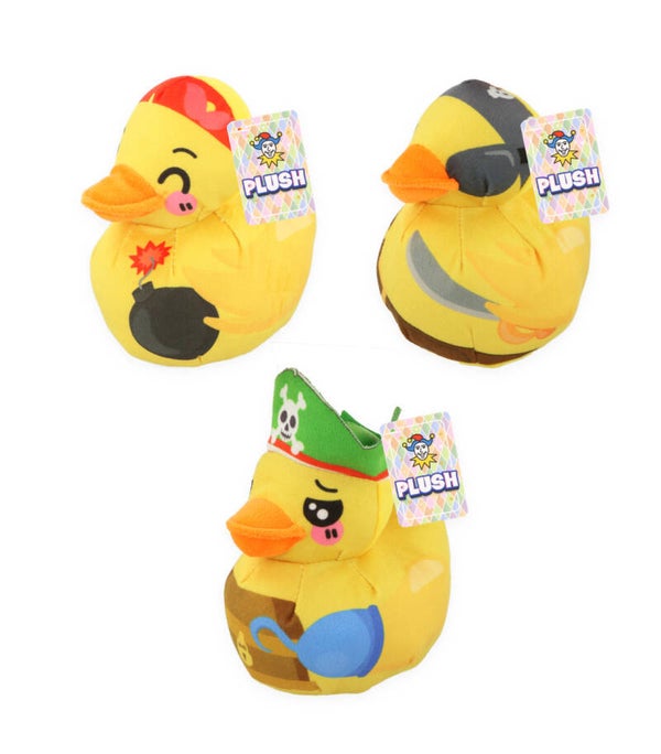 Pirate Duck Plushies (6″/15cm) 3 Assorted Designs