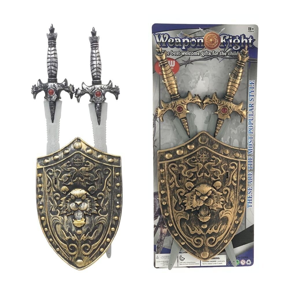 2x sword and shield carded game