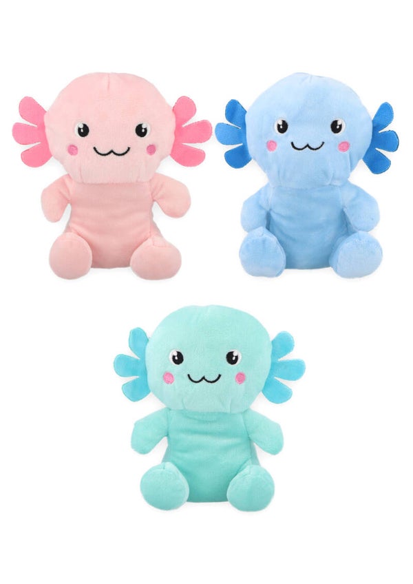 Axolotl Plushies (7″/18cm) 3 Assorted Designs