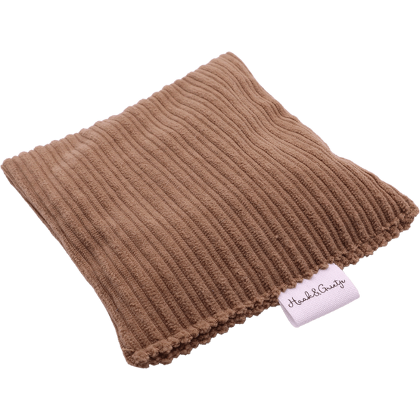 Pittenzakje, rib stof, bruin