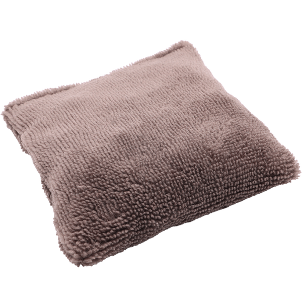 Pittenzakje, velours stof, bruin