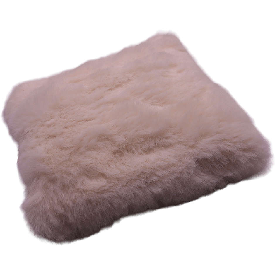 Pittenzakje, bont stof, off white