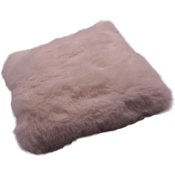 Pittenzakje, bont stof, off white