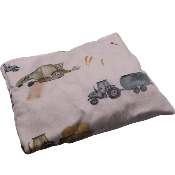 Pittenzakje met landbouwvoertuigen