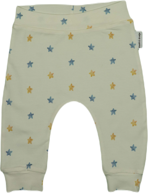 Babybroekje, harembroekje: Blue and golden stars