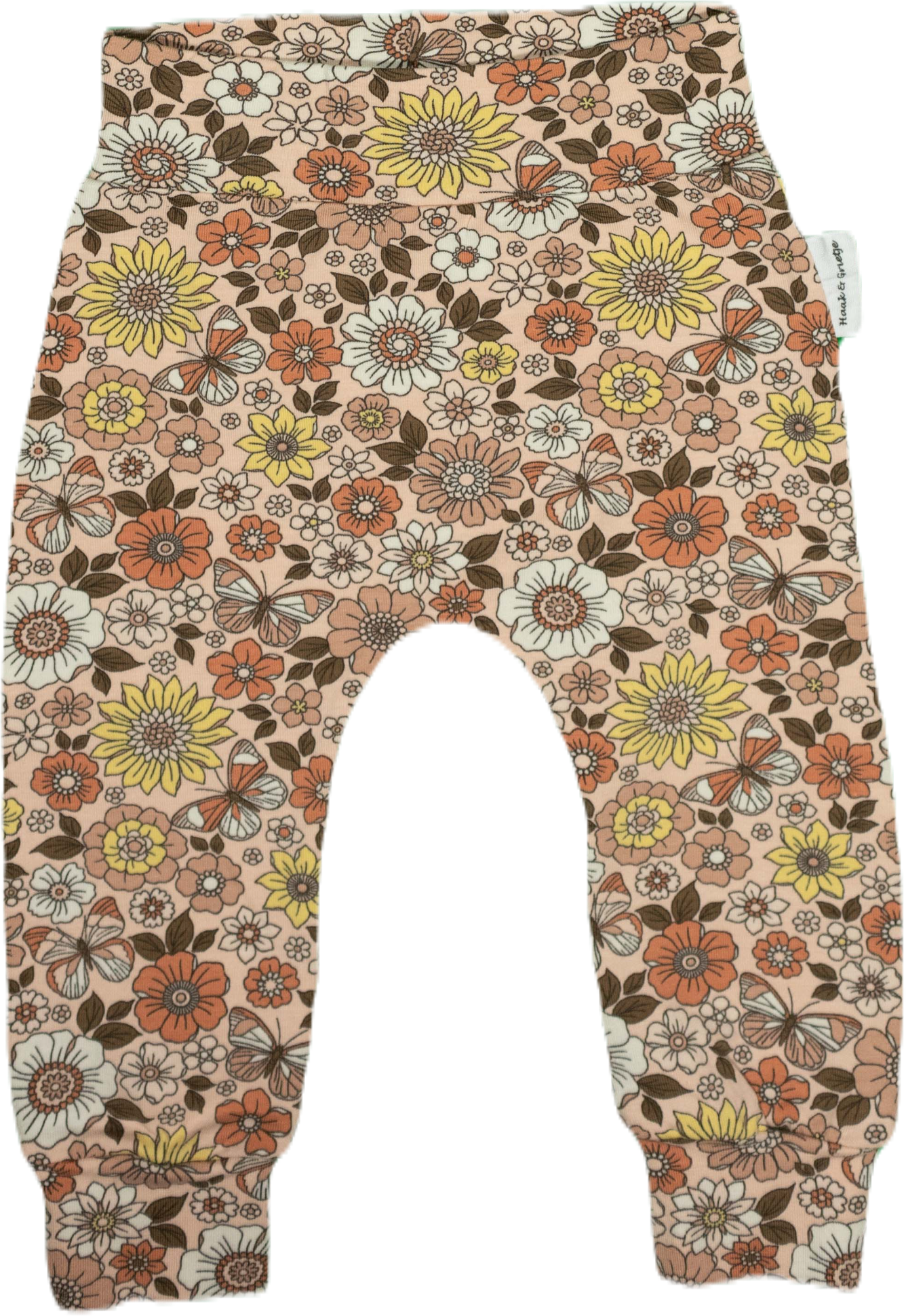 Babybroekje, harembroekje: Vintage bloemen