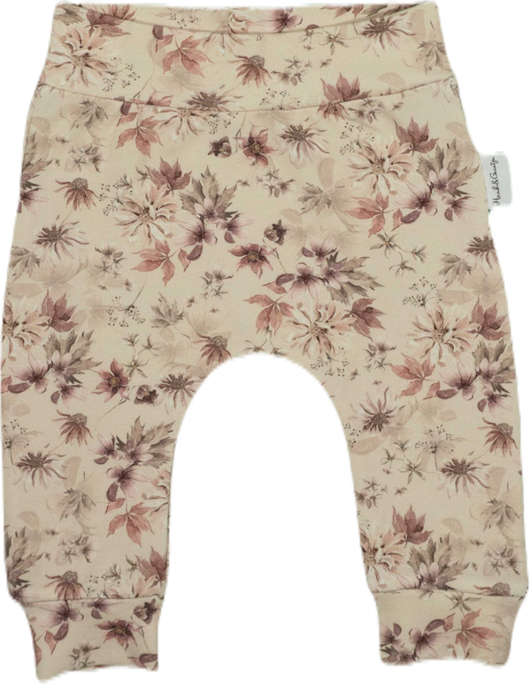 Babybroekje, harembroekje en legging: Winterbloemen