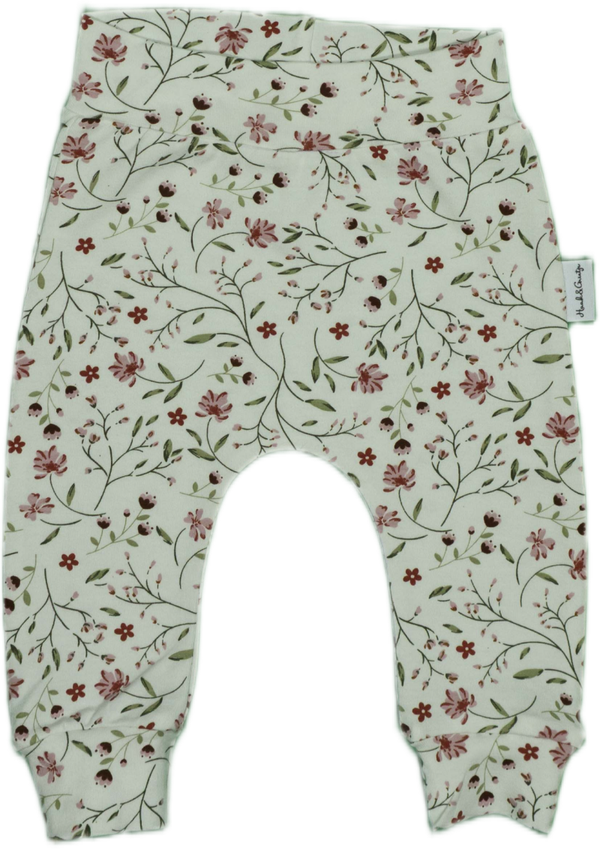 Babybroekje, harembroekje en legging, Summer flowers