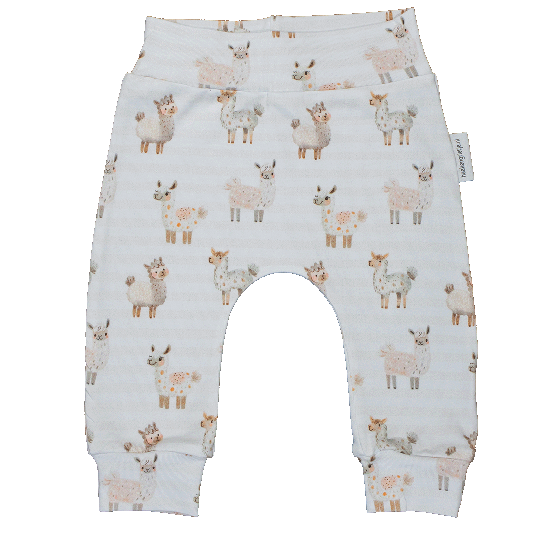 Babybroekje: Lama's en Alpaca's