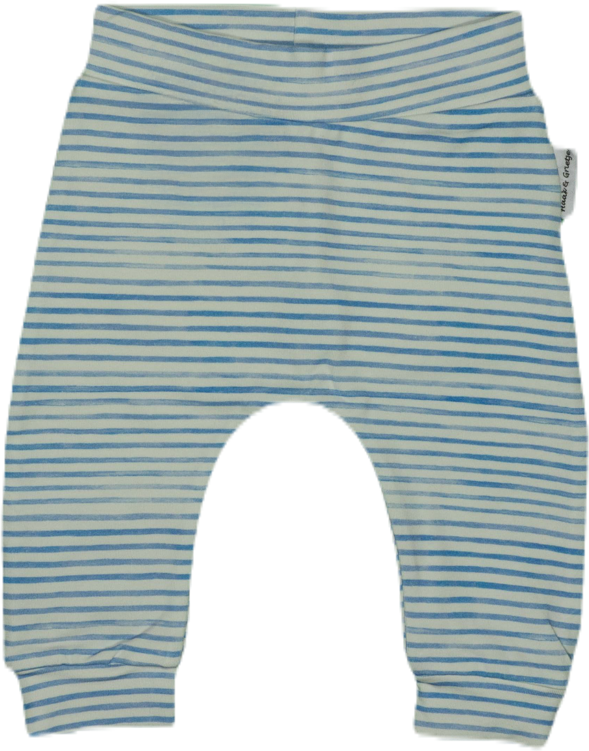 Babybroekje, harembroekje: Zomers blauw