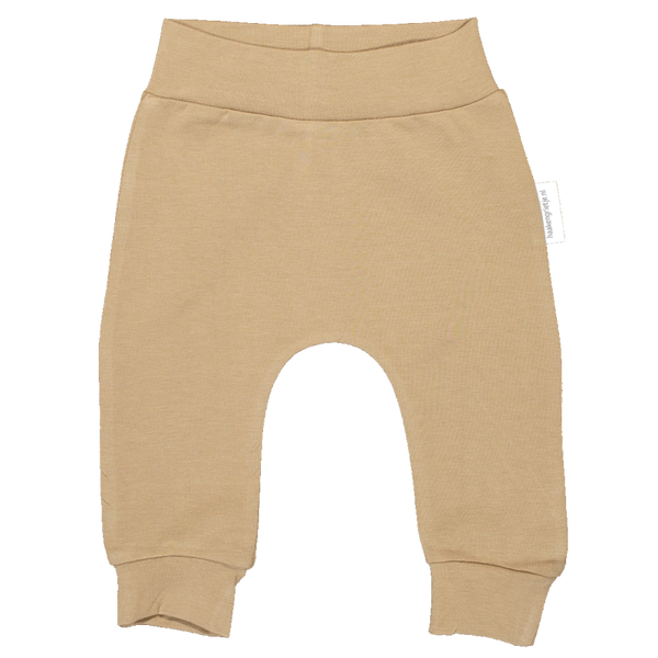 Babybroekje, effen taupe kleurig