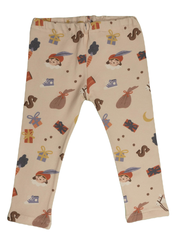 Tricot legging: Sinterklaas - Pakjesavond