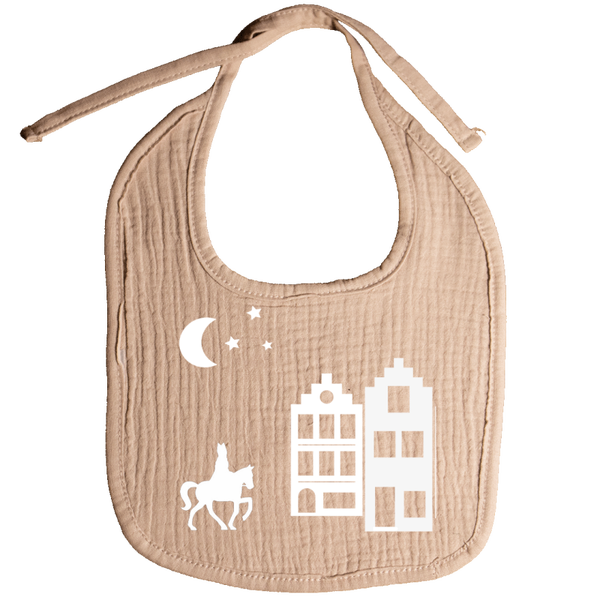 Sinterklaas slabbetje, hydrofiel: Sint in de nacht op stap