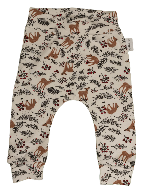 Babybroekje, harembroekje: Kerst - Reeën in het kerstgroen