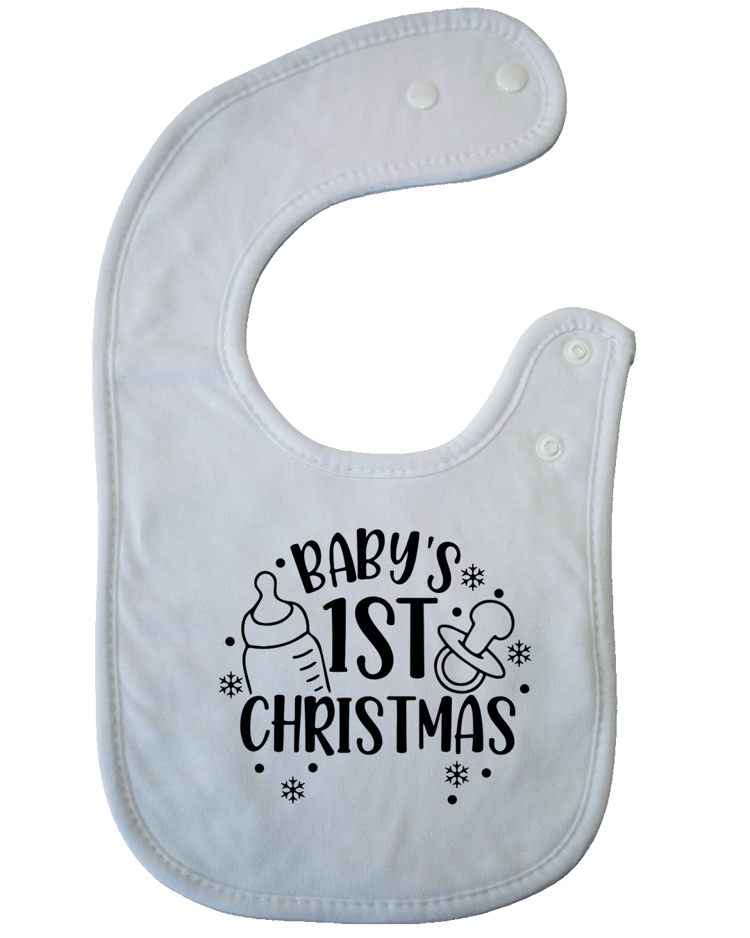 Kerst, kwijlslabbetje: Baby's 1st Christmas