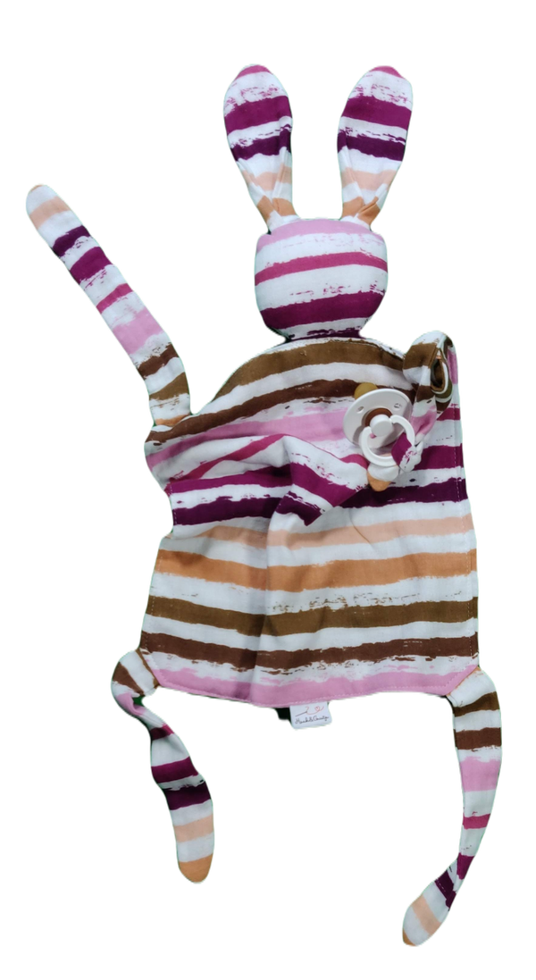 Kroeldoekje: Beach, roze