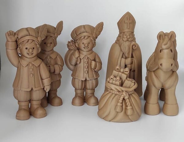 Set sinterklaas speelfiguren.