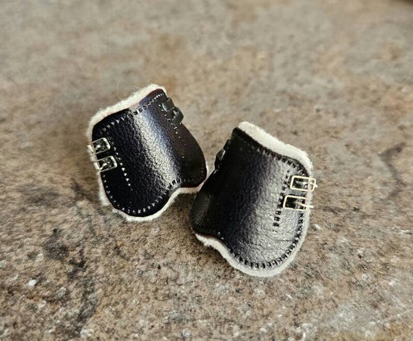 Deluxe Open Front Boots - Rear