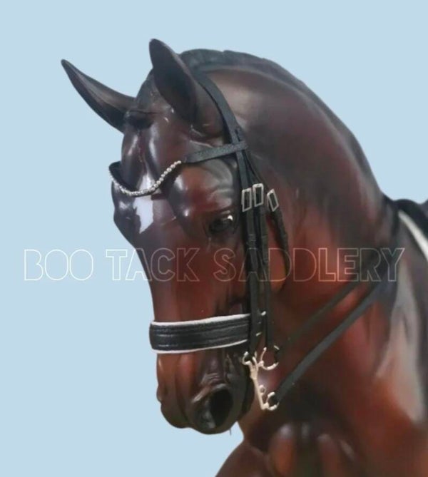Bling Dressage Double Bridle - Standard