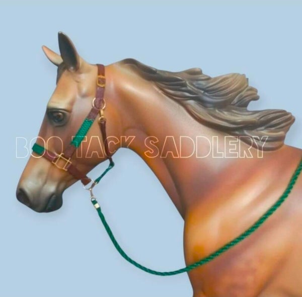 Leather and Grosgrain Halter - Standard