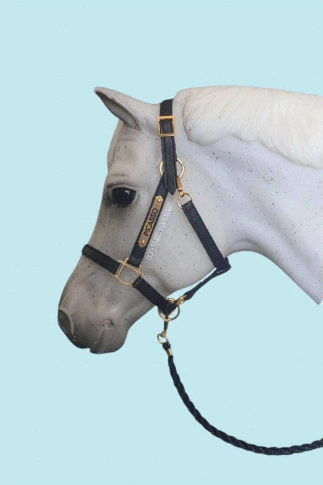 Personalised Leather Halter - Standard