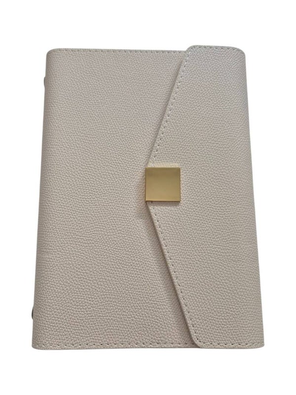 Budget Planner Jade en cuir A6