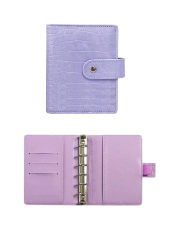 Budget Planner crocodile violete A7