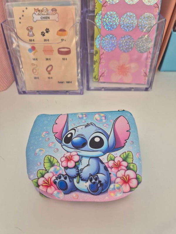Porte monnaie Stitch