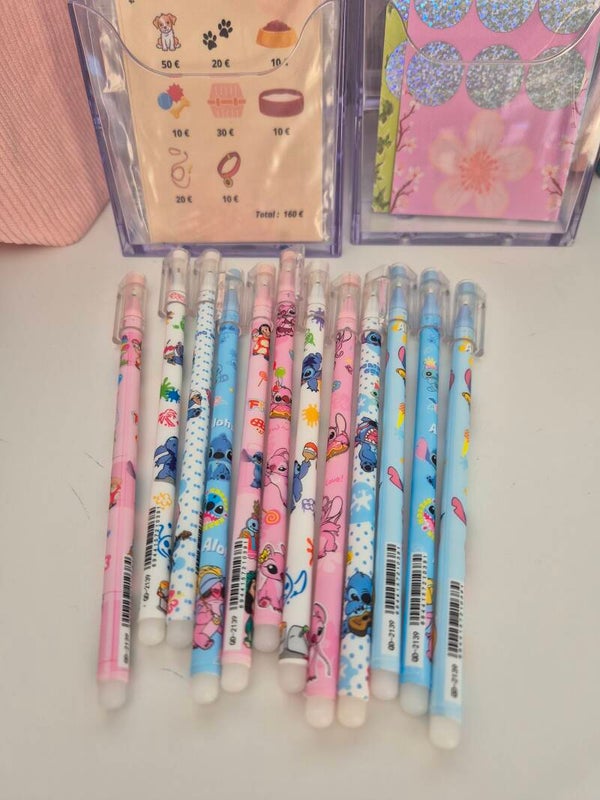 Stylo bic bleu Stitch