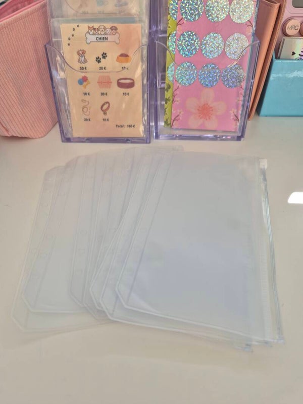 Enveloppe zip A6