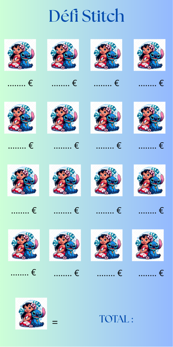 Défi Stitch